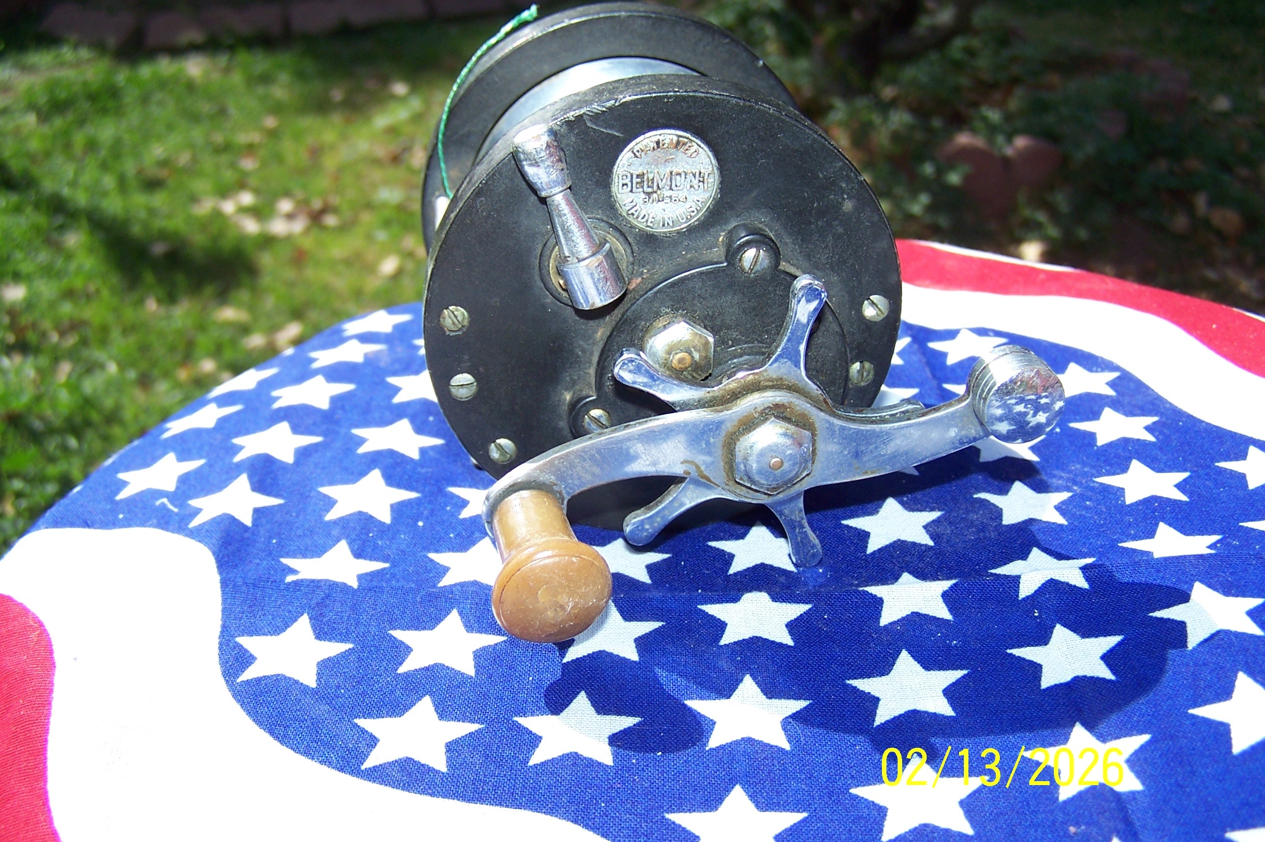 VINTAGE BELMONT 250 Bait Casting Fishing Reel
