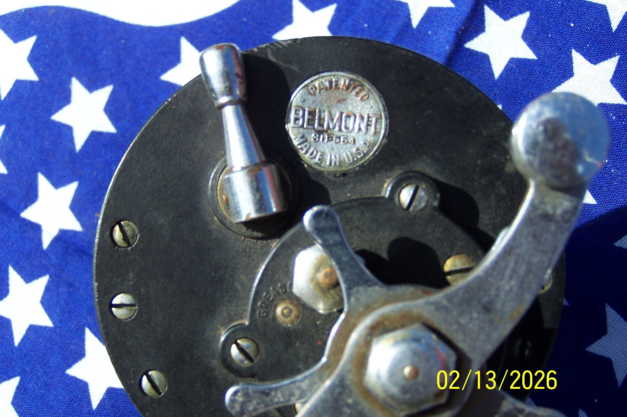 VINTAGE BELMONT 250 Bait Casting Fishing Reel