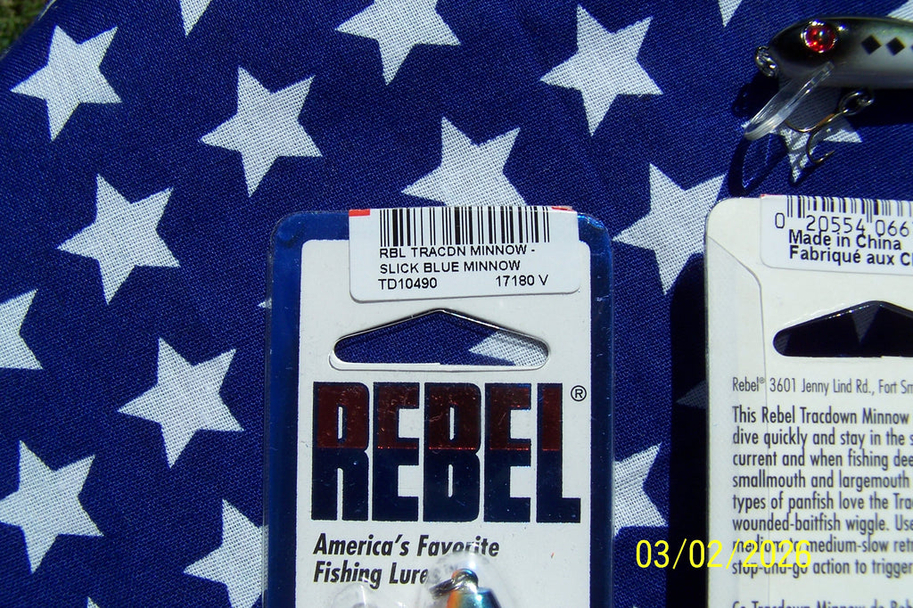 Rebel Tracdown Minnow TD10490